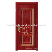 Simple Style Bedroom Wooden Melamine Interior Door